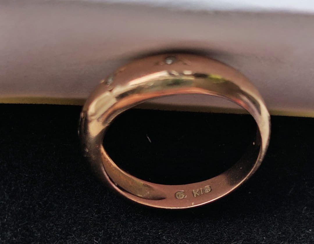 エステール K18ピンクゴールドリング