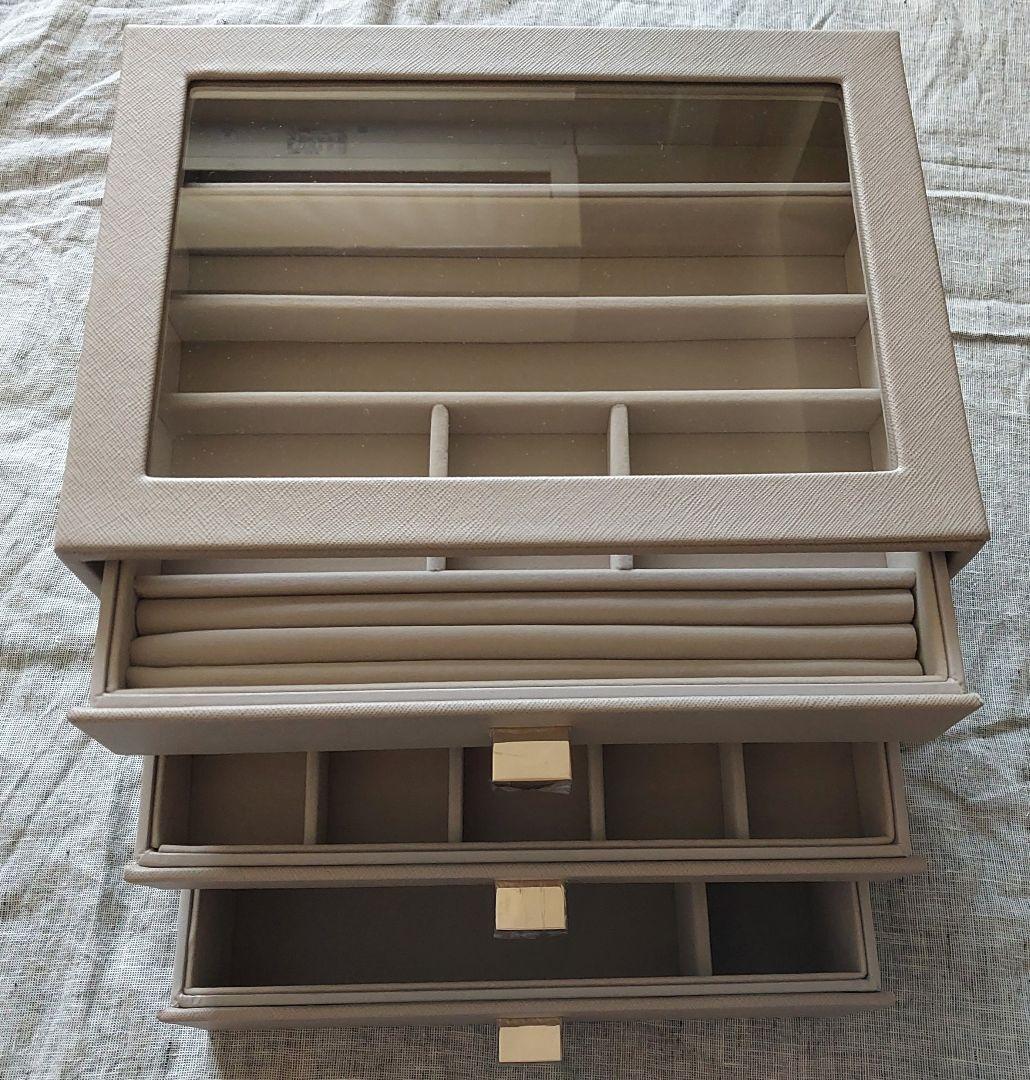 ★未使用★スタッカーズ Classic Drawr 3個セット＆時計クッション