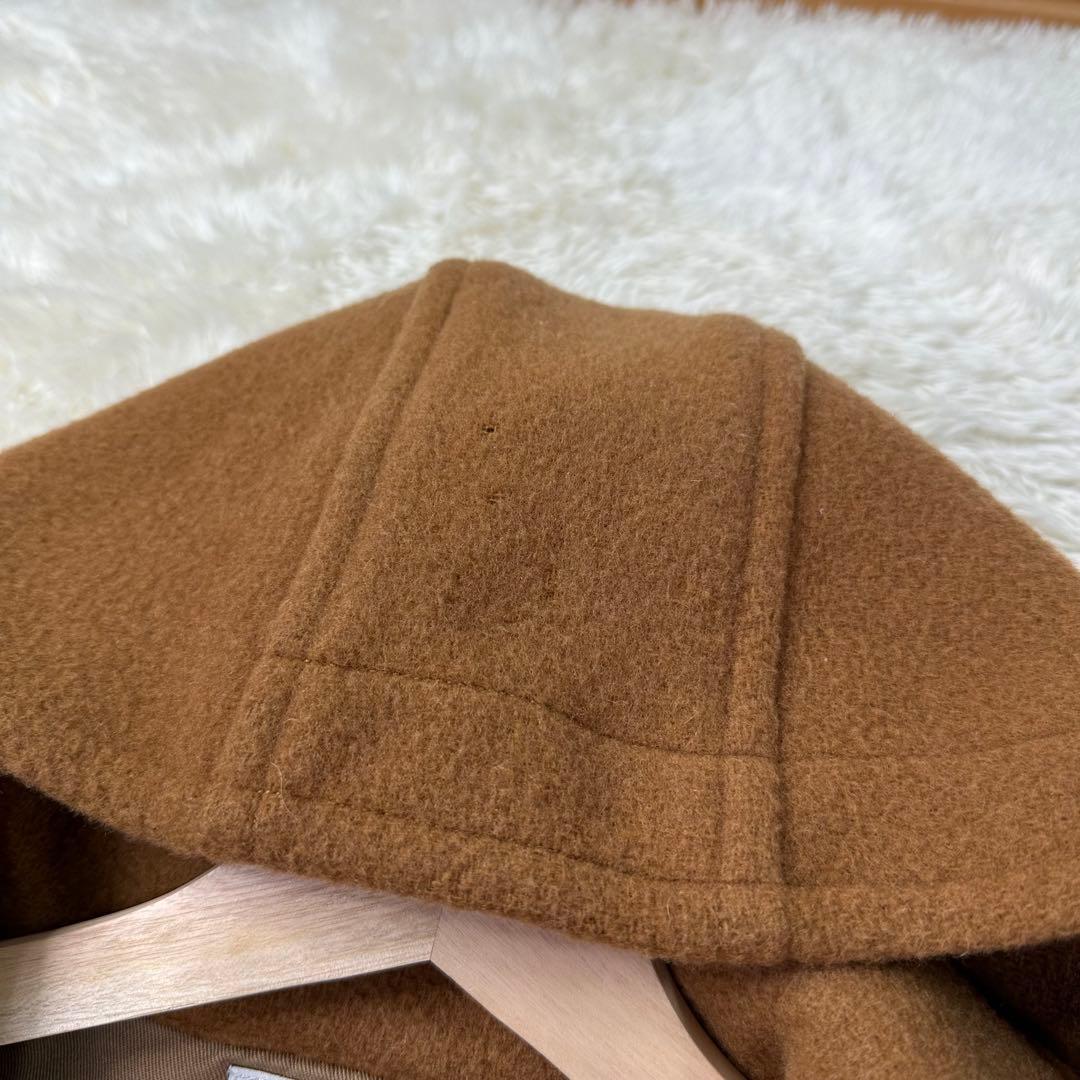 ✨希少✨大きいサイズ ダントン ウールモッサ フード付 コート キャメル 2XL