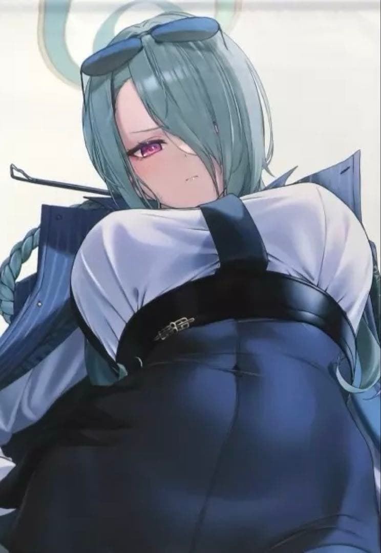 ブルーアーカイブ 近衛ミナ 等身大タペストリー やばちゃ