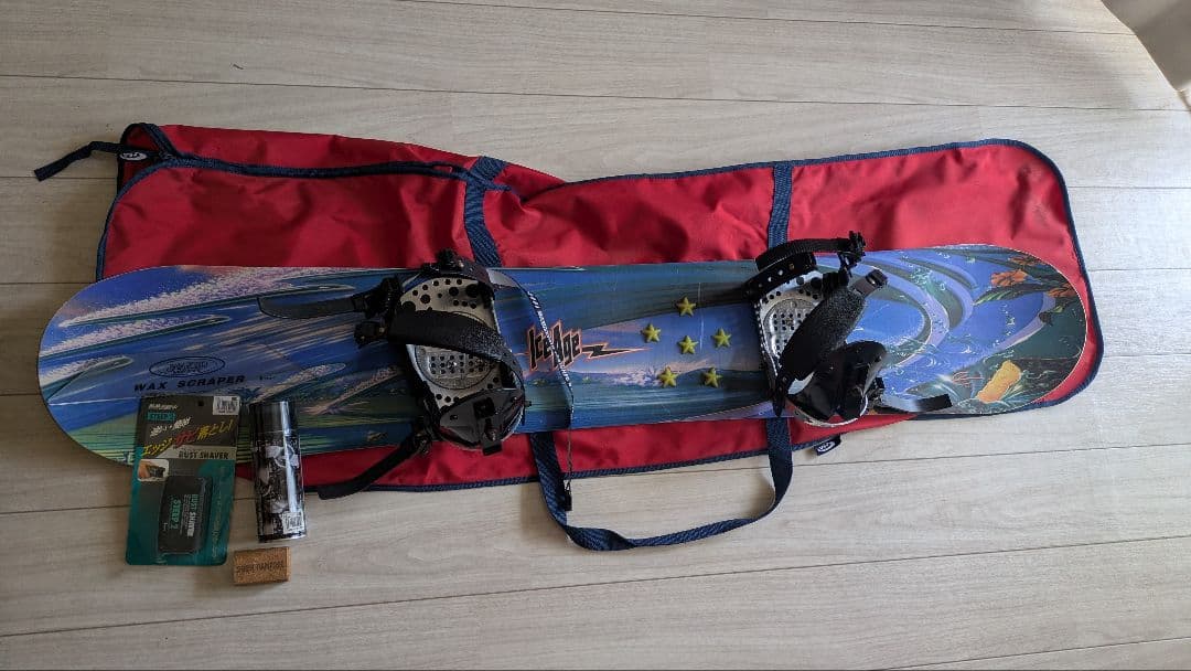 スノーボード　バッグ　ワックス付き