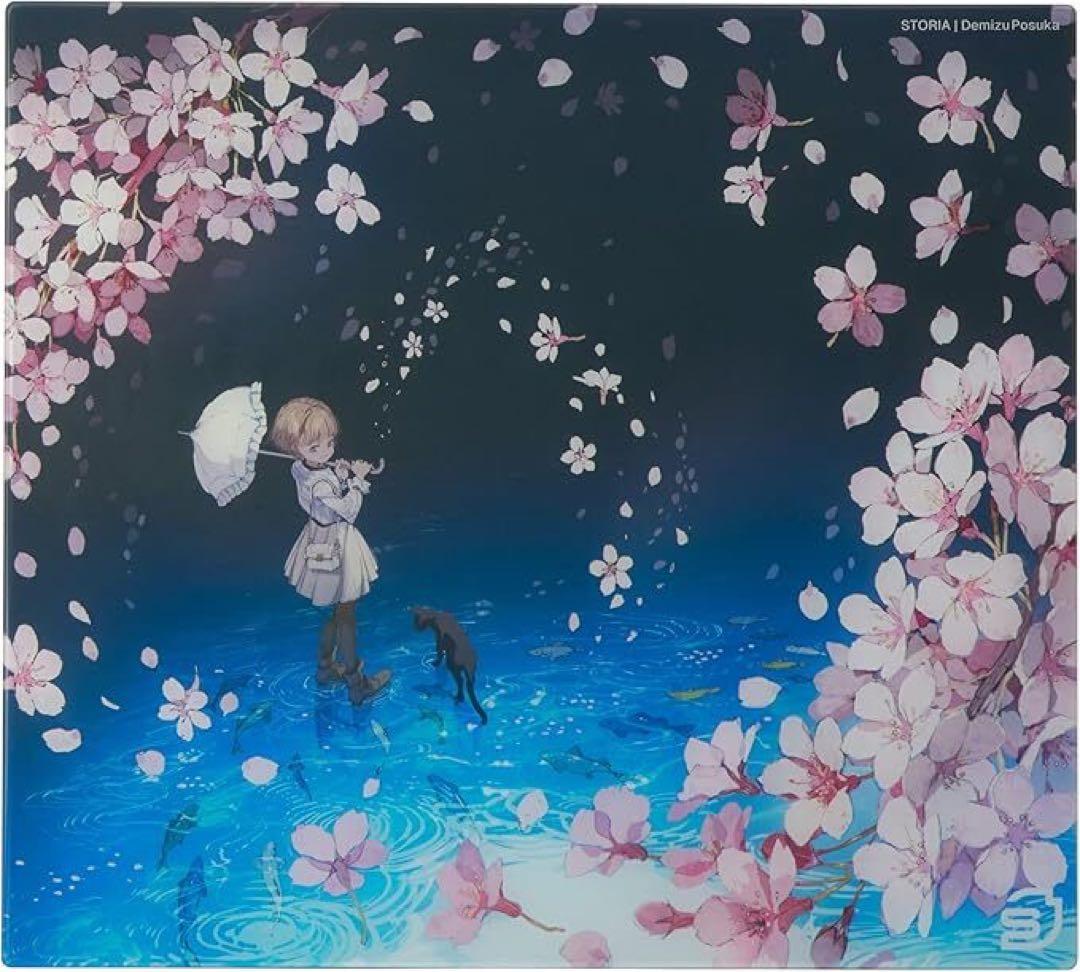 STORIA Sloth 出水ぽすかEdition ガラスマウスパッド