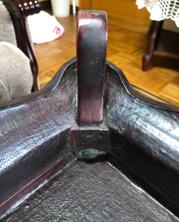 花台　象嵌　アンティークコレクション❶ レトロ　中古　rアンティーク・レトロ