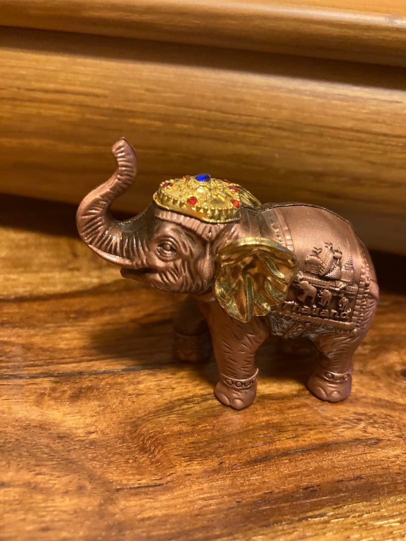 象の彫刻 木製オルゴール99 Products 象の置物セット