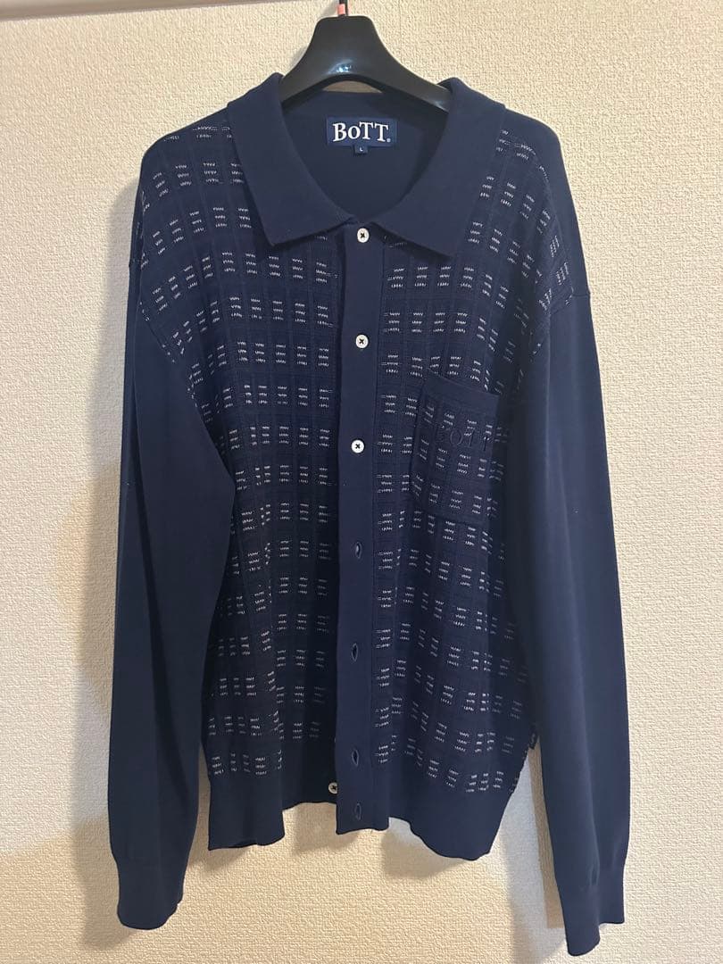 BoTT ネイビー ポロニット