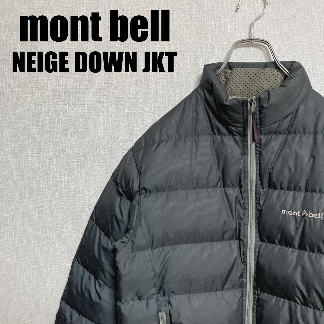 モンベルネージュダウンジャケットLガンメタル1101255レディースWOMEN