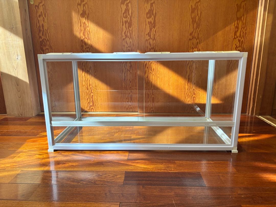 飼育ケージ ガラス製 爬虫類倶楽部 《引き取り限定》