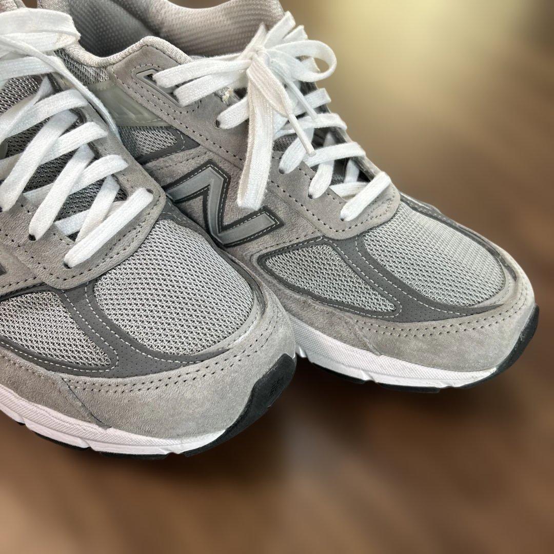 (美品)new.balance. 990v5 メンズスニーカー28㎝