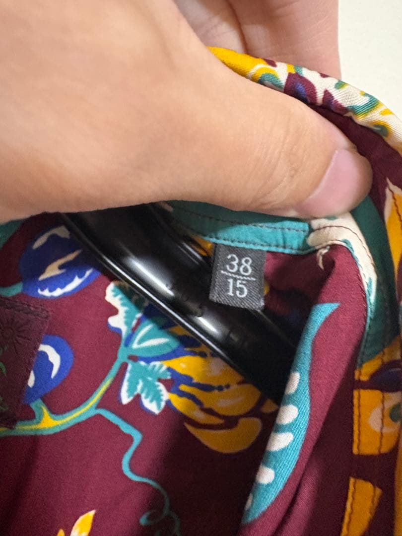 ほぼ新品レア　プラダ　アロハシャツ14SS サイズ38