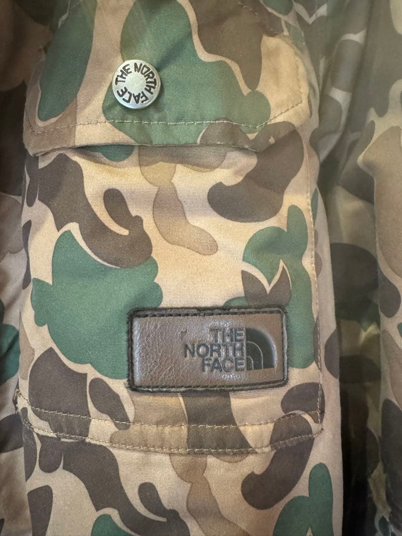 the north face スノーボード　スキー　ウェア　迷彩