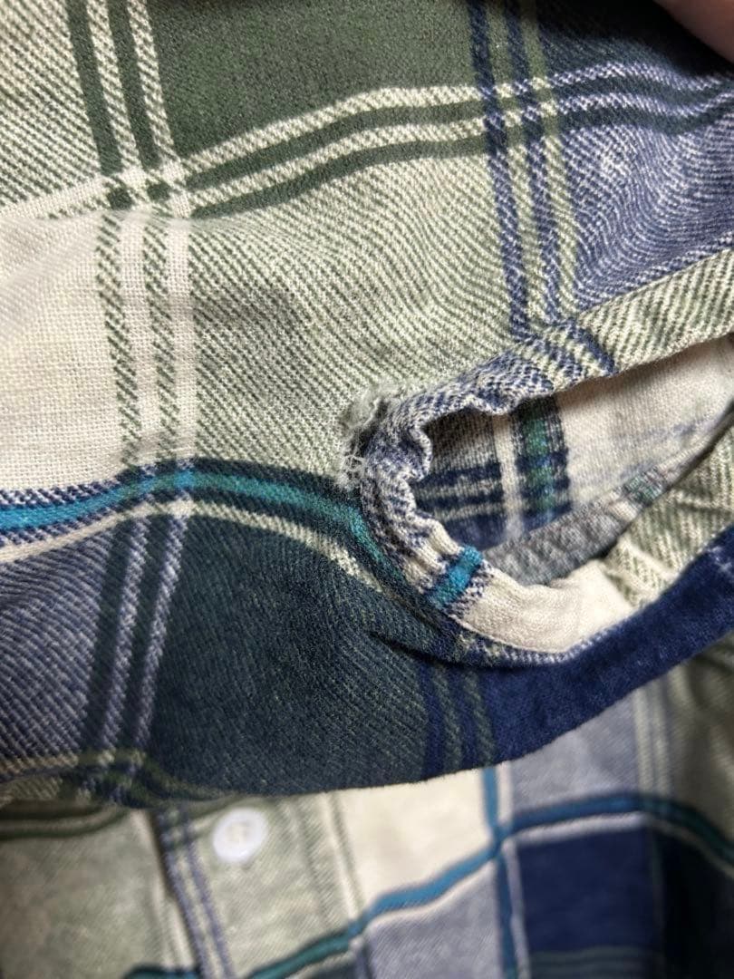 60s パワーハウス　チェックシャツ　ビンテージ　マチ付き/BIGMAC