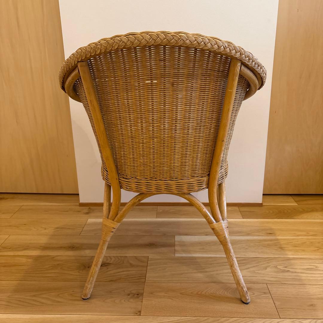 アンティークチェア　ラタン