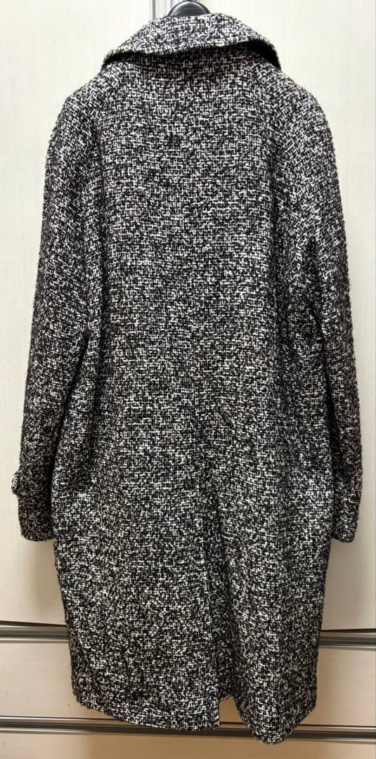 タリアトーレ ツイードステンカラーコート tagliatore