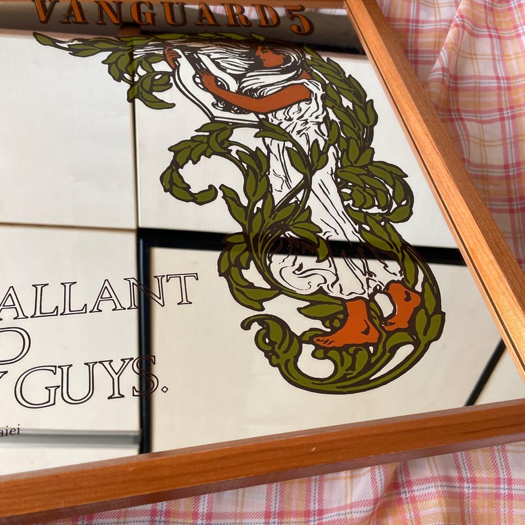 パブミラー ヴィンテージ　鏡　ADMIRAL VANGUARD5 インテリア