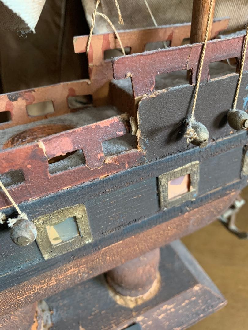 アンティーク　ヴィンテージ 置き物　船　オブジェ　メイフラワー号