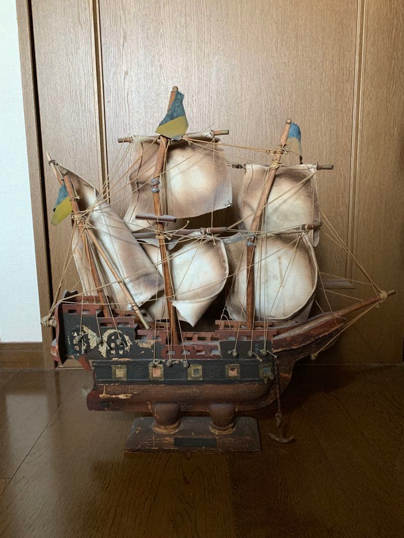 アンティーク　ヴィンテージ 置き物　船　オブジェ　メイフラワー号