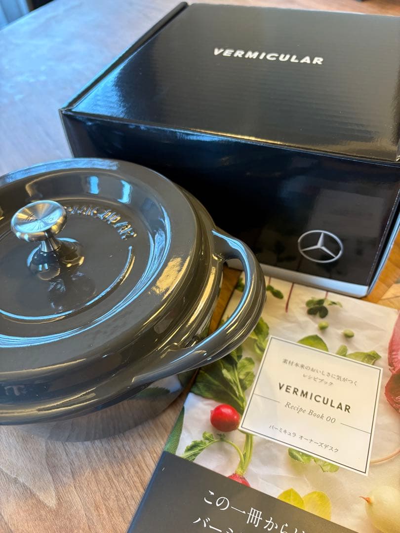 ふ*く様 VERMICULAR/バーミキュラMercedesロゴ付き/新品未使用