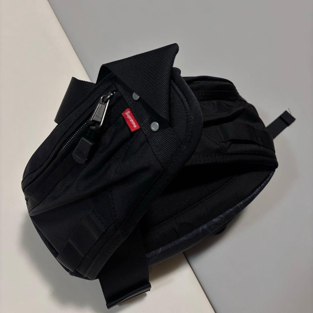 supreme ノースフェイス　ウエストバッグ　ショルダーバッグ　ブラック