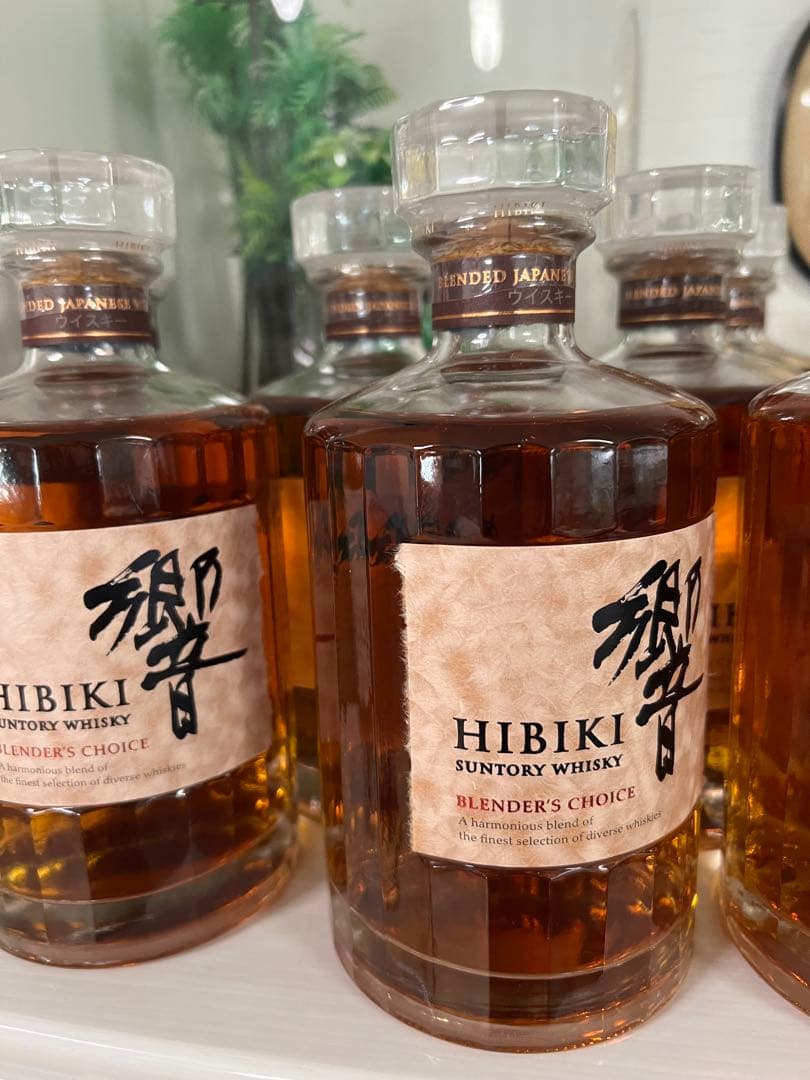 未開封！響 Hibiki Blenders Choiceウイスキー/9 本セット