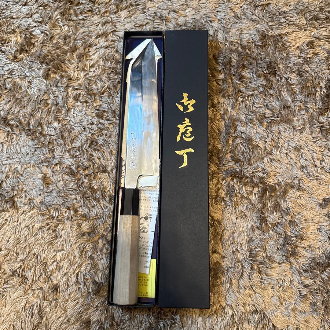 一刀斎虎徹 切付け包丁7寸