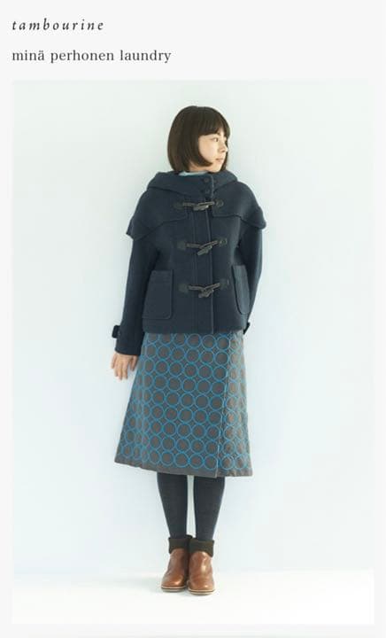 ミナペルホネン tambourine タンバリン　スカート　フリーサイズ