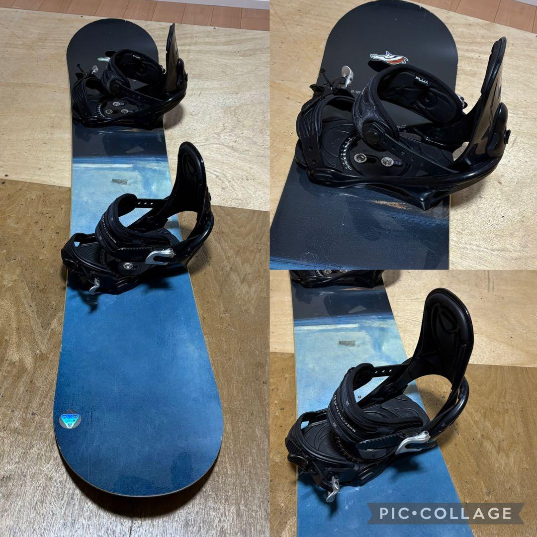 BURTON スノーボード 158cm スノボ FLUX ビンディング ゲレンデ