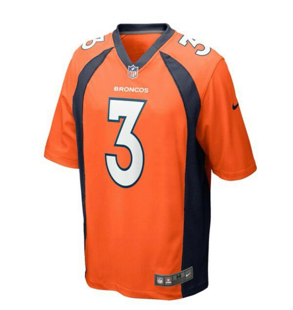 値下げ 新品未使用 XL NFL ブロンコス ラッセル ウィルソン ユニフォーム