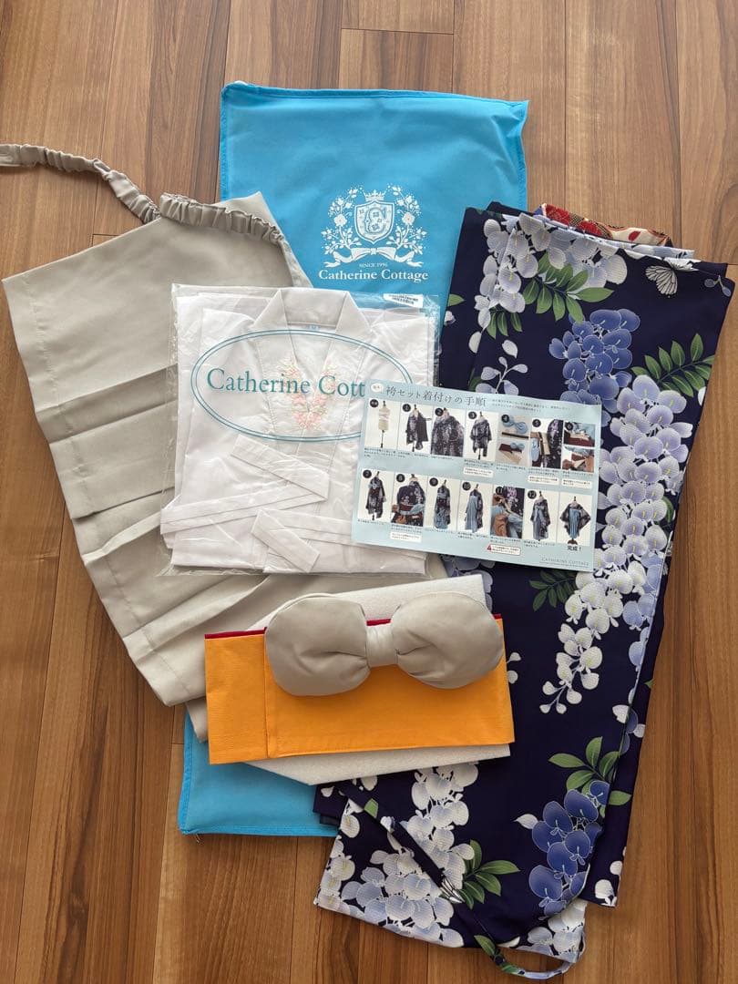 長襦袢付き 160cm キャサリンコテージ袴セット