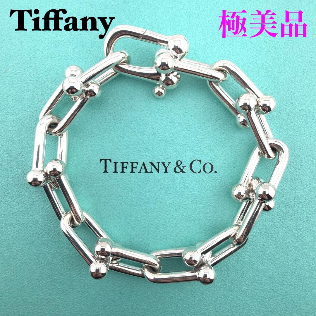 ティファニー ハードウェア ラージリンク L 14コマ ブレスレット シルバー