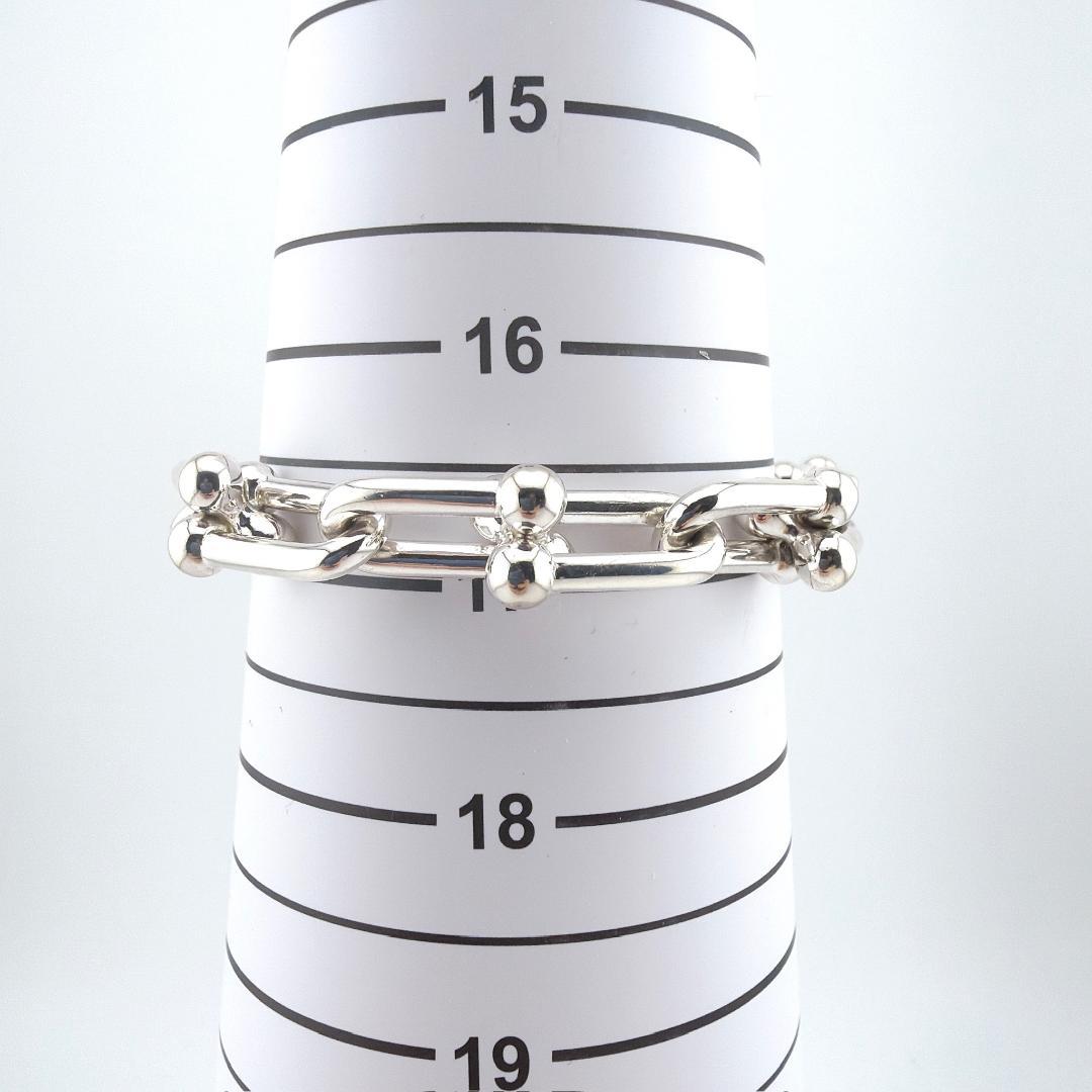 ティファニー ハードウェア ラージリンク L 14コマ ブレスレット シルバー