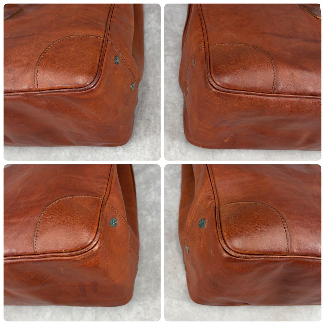 【良品✨】ラルフローレン クラシックス 2WAY トートバッグ レザー 大容量