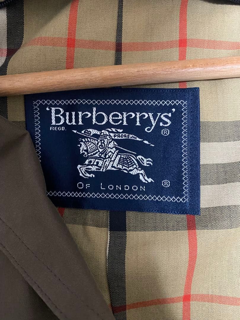 Burberrys バーバリー トレンチコート オリーブグリーン 玉虫色