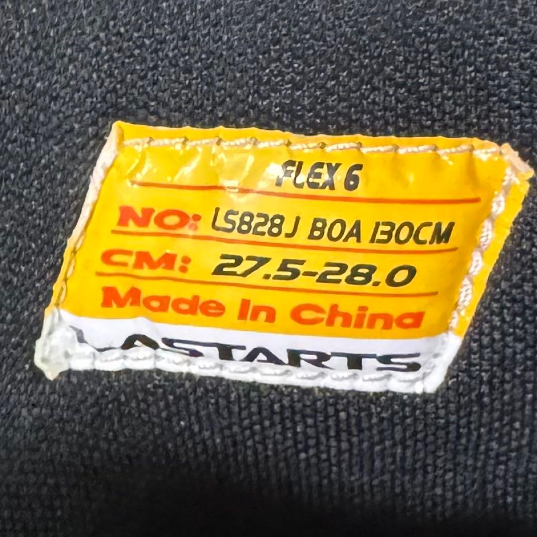 【大特価】LASTARTS LS828 BOA 27.5〜28 ブラック