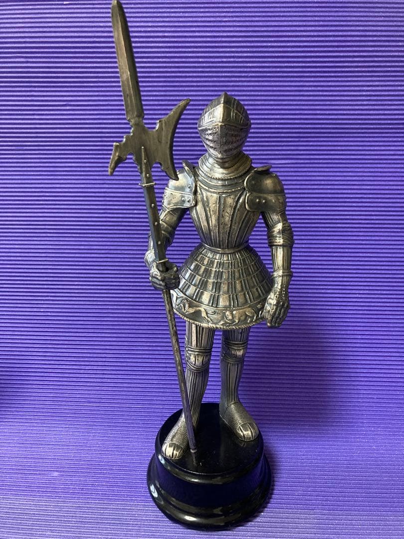 中世騎士ブロンズ像置物