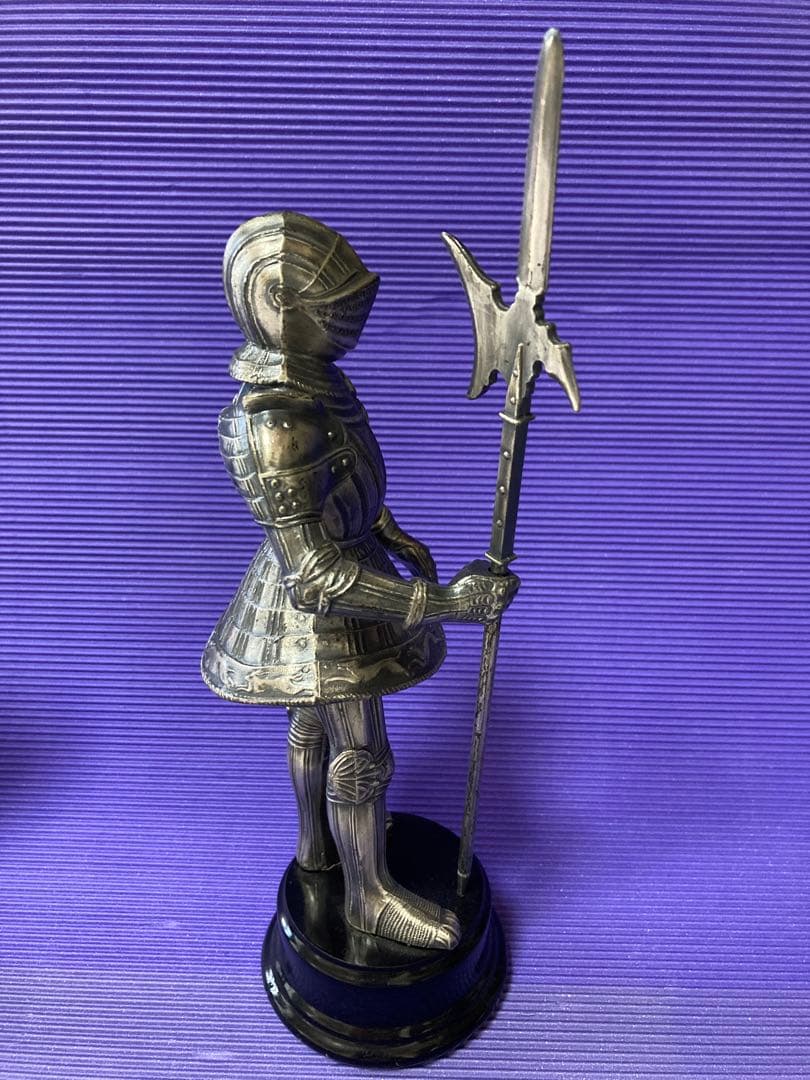 中世騎士ブロンズ像置物