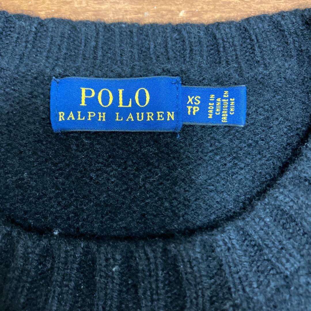 Polo Ralph Lauren ブラックニットセーター XS