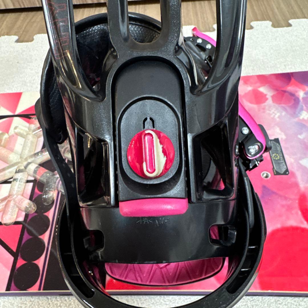 SALOMON スノーボード ビンディング ブーツ ケース 4点セット ピンク