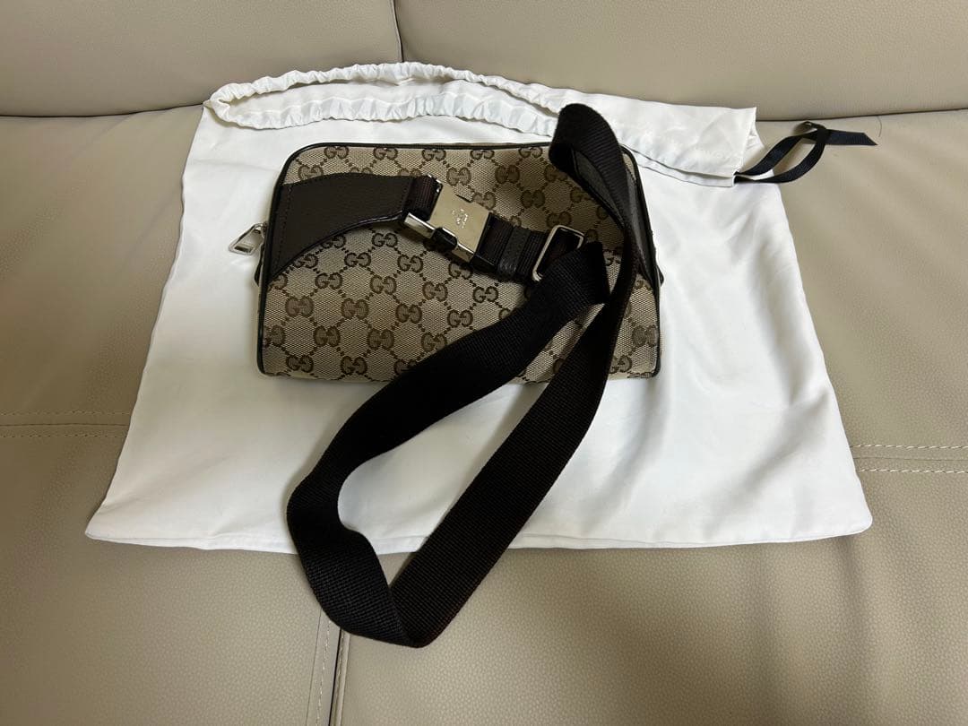 グッチ　ウエストバッグ　ポーチ　CG