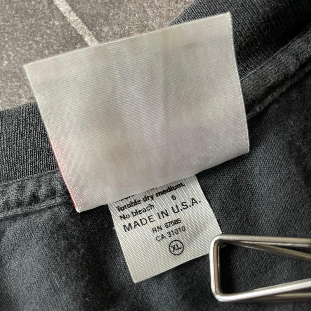 Mallboro マルボロ 蛇 スネークパス ポケットTシャツ 褪黒 XL