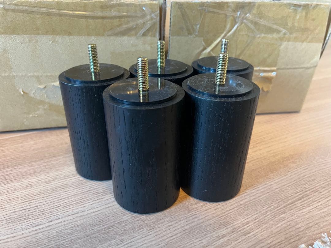 【未使用最終値下げ】masterwal コンポジットソファ　木脚５本×3セット