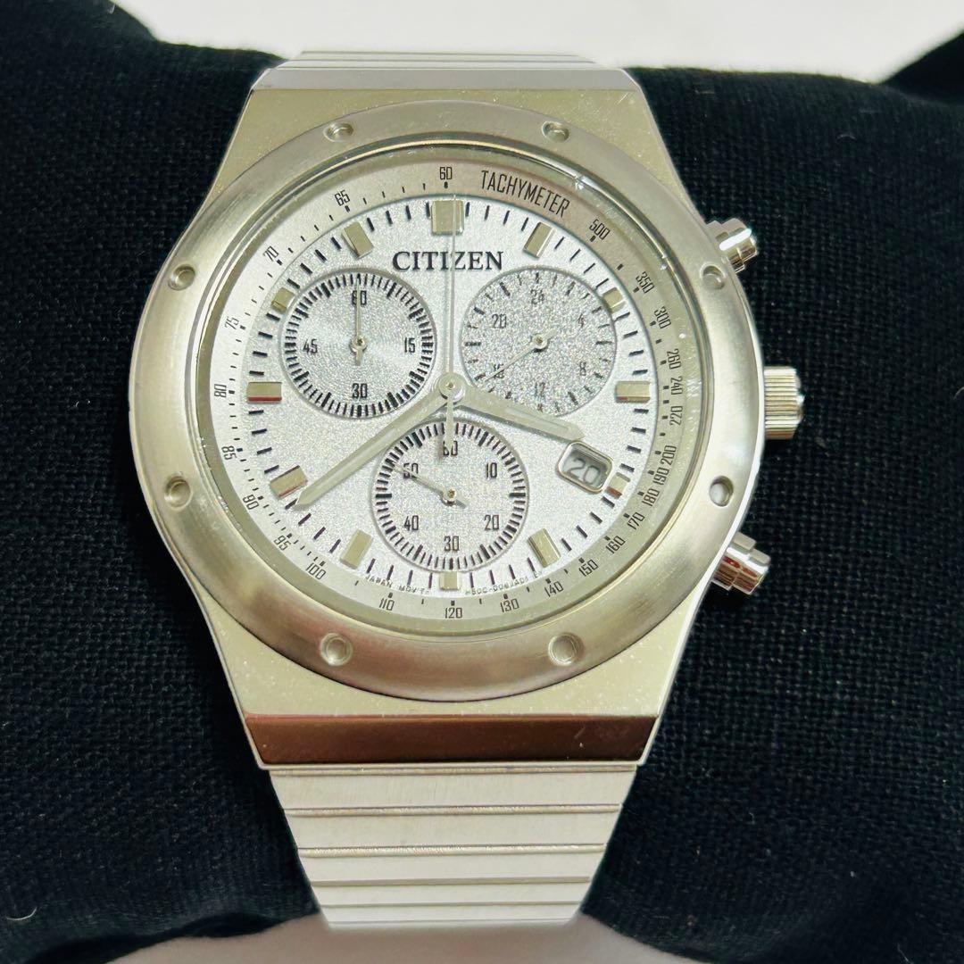 CITIZEN × BEAMS コラボ 腕時計 エコドライブ シルバー BOX付