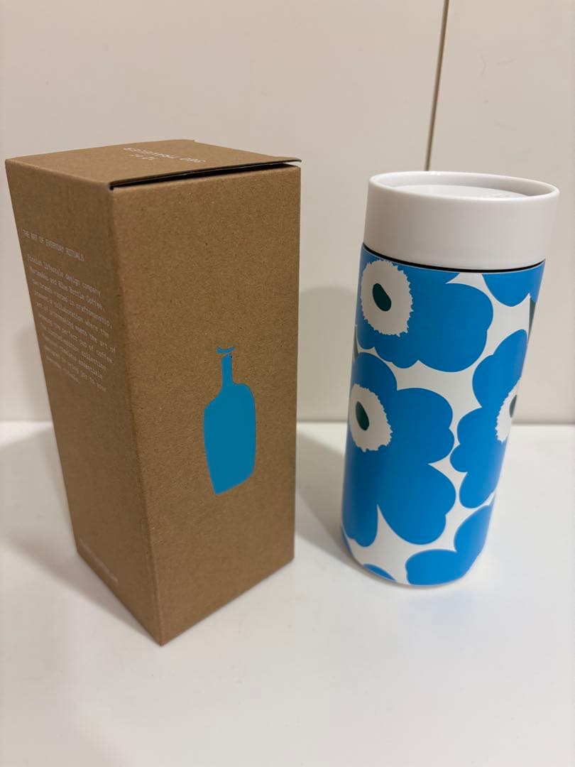 マリメッコブルーボトルコーヒーMarimekko BLUE BOTTLEタンブラ
