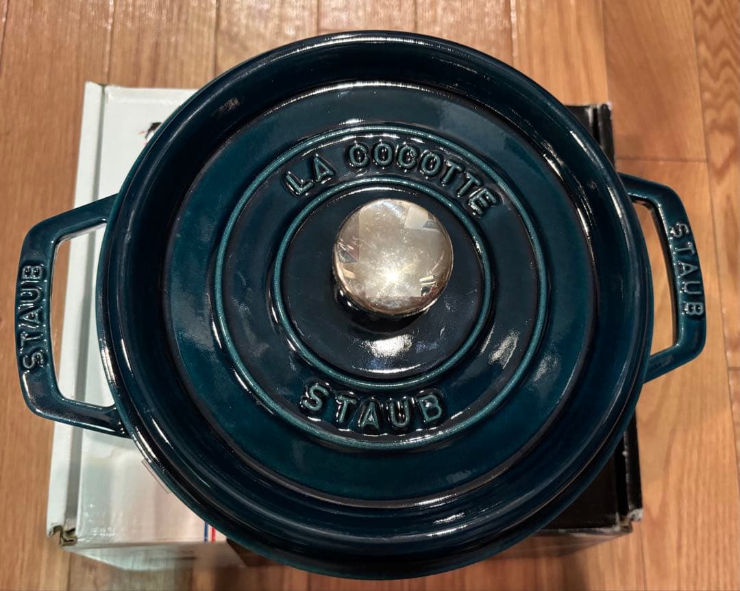 ストウブ　staub ココットラウンド　20cm ラメール