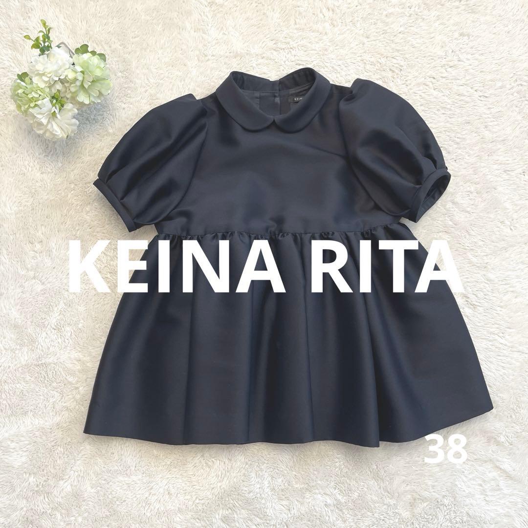 KEINA RITA ネイビー ブラウス　38