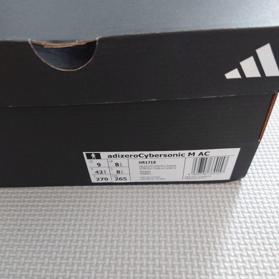 【まるちゃん様】adidas アディゼロ サイバーソニック テニスシューズ