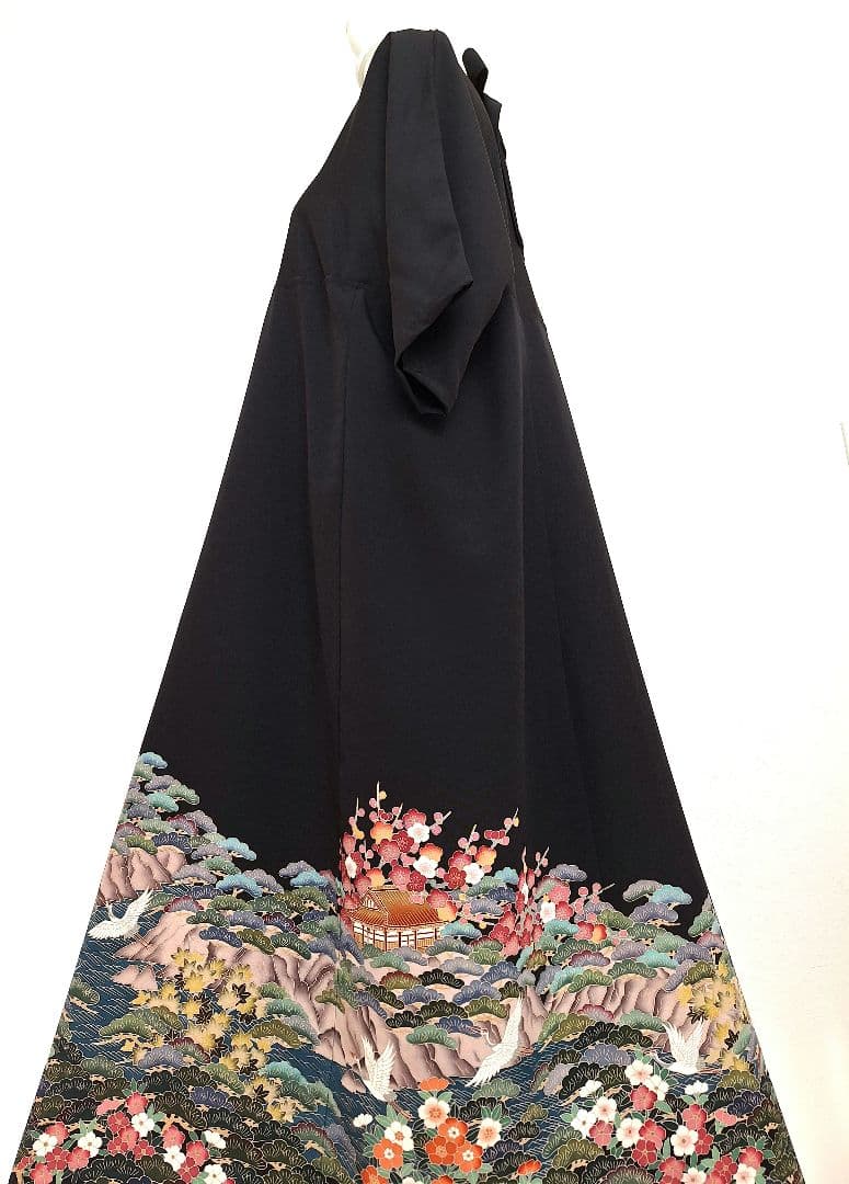 着物リメイクワンピース3668