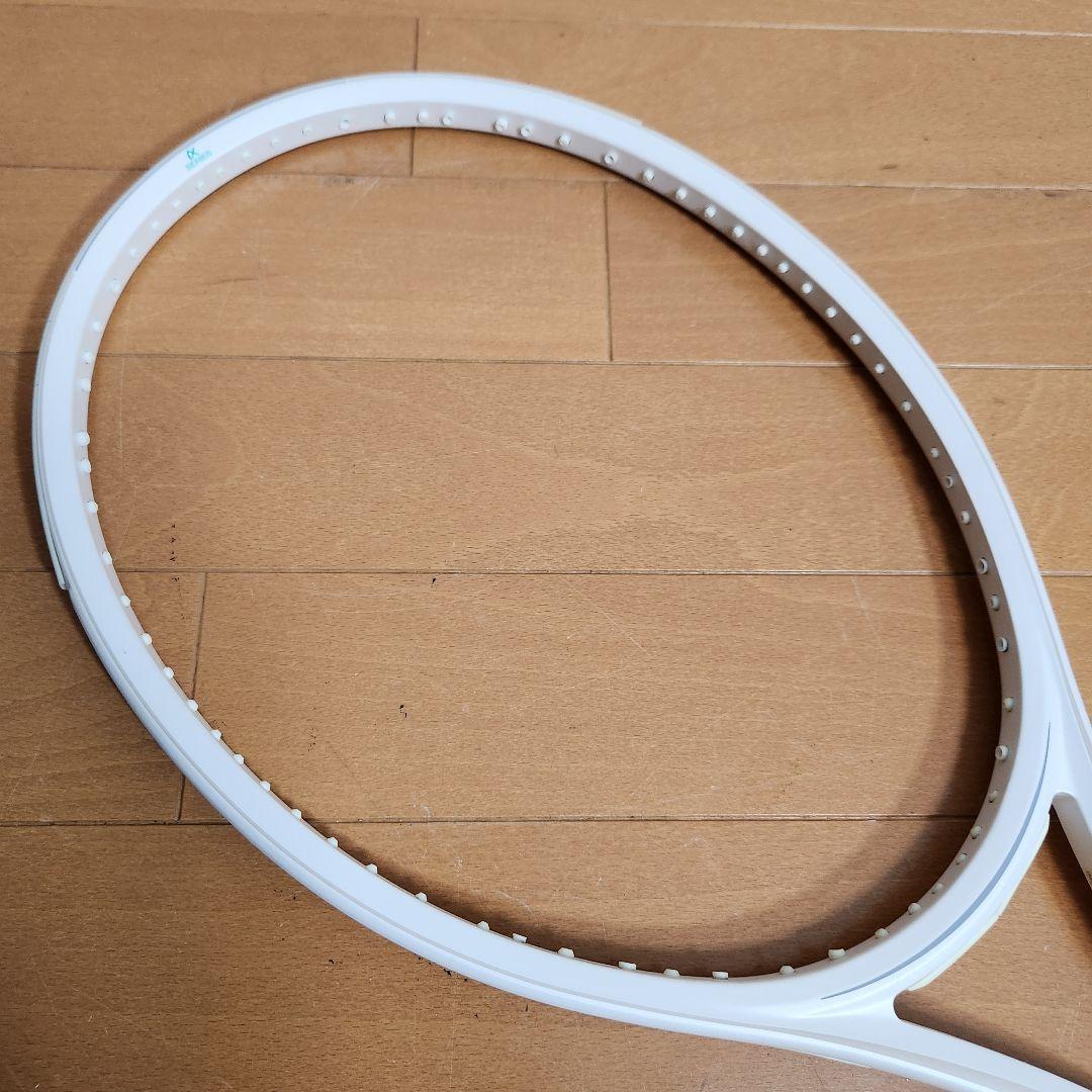 【新品未使用】YAMAHA ADMIC α-97L テニスラケット ホワイト
