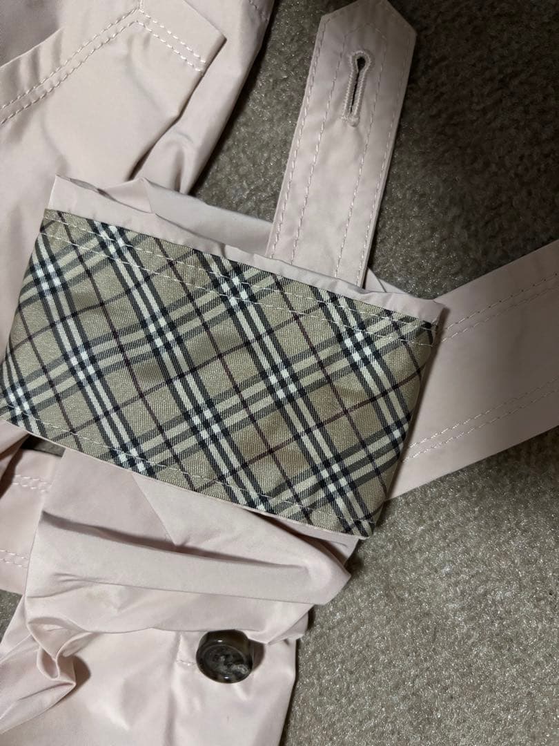 Burberry ベージュピンク トレンチコート