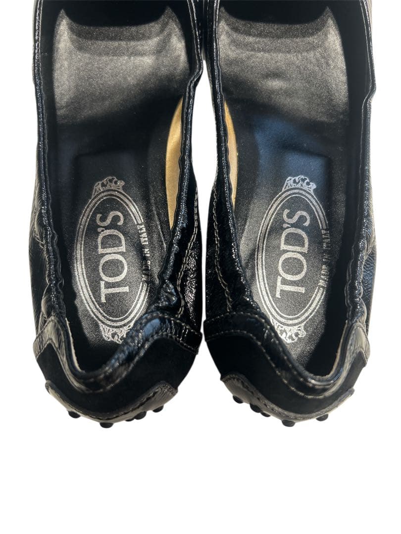 【極美品】TOD'S ブラックパンプス 37.5