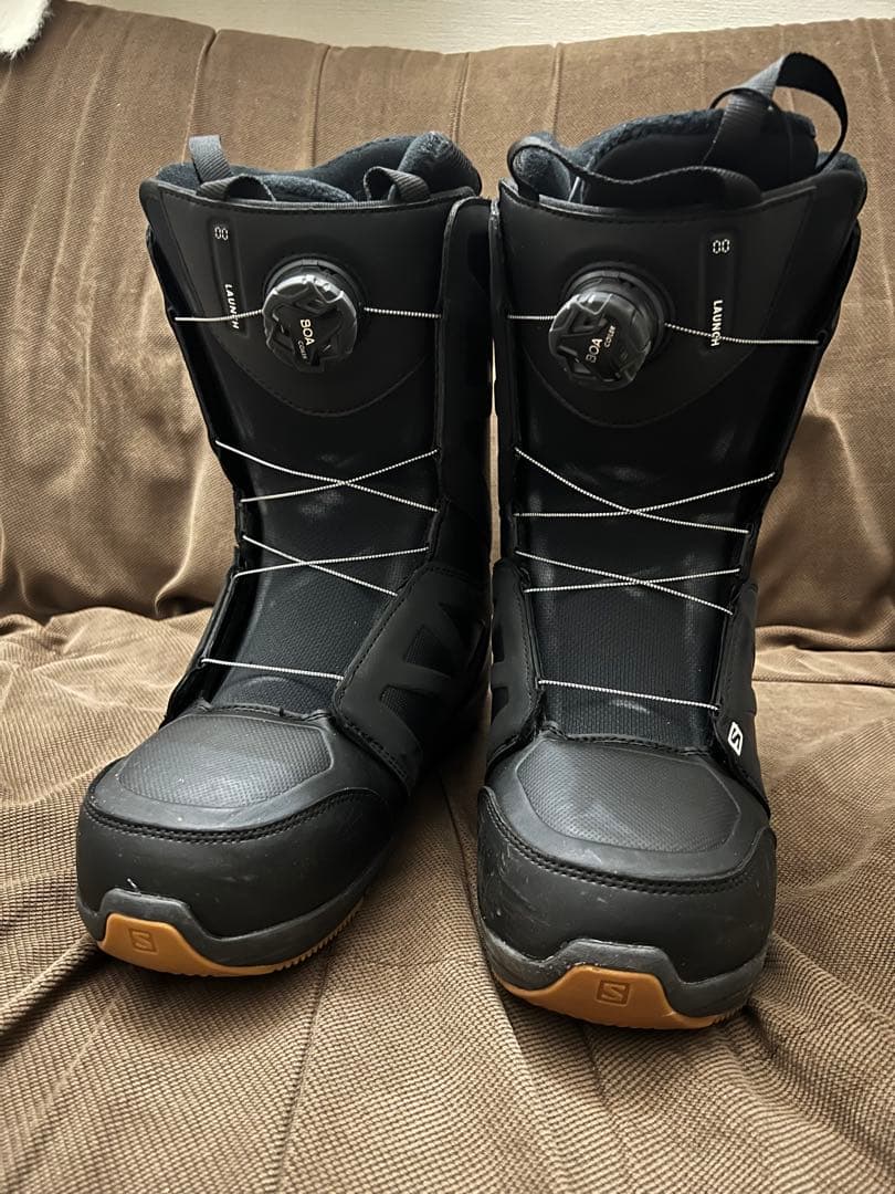値下げ中 SALOMON Launch BOA SJ ブラック スノボ ブーツ